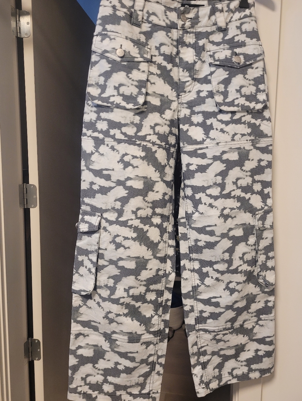 Afends Cargo Pant Black Floral
